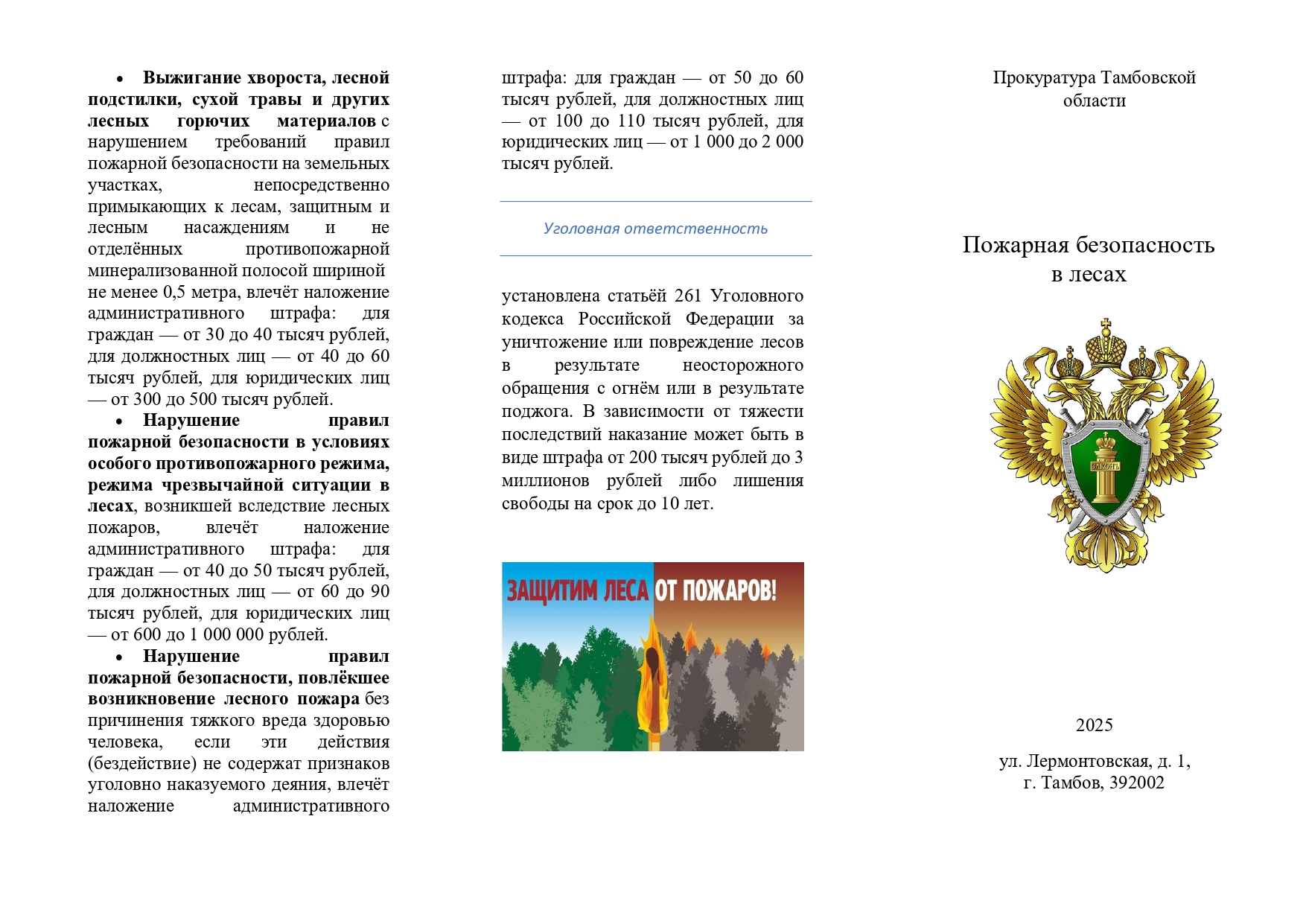 пожарная безопасность в лесах page 0001